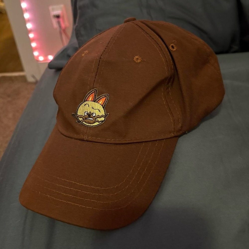 MONSTER HUNTER STORIES LOOT ANIME hat brown adjustable cap - 100% cotton
